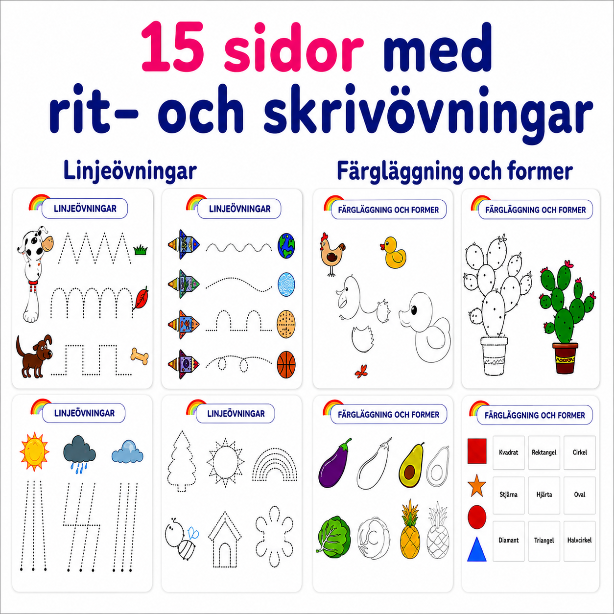 Min Upptäckarbok™ – 30 roliga och utvecklande aktiviteter | Nyhet i Sverige