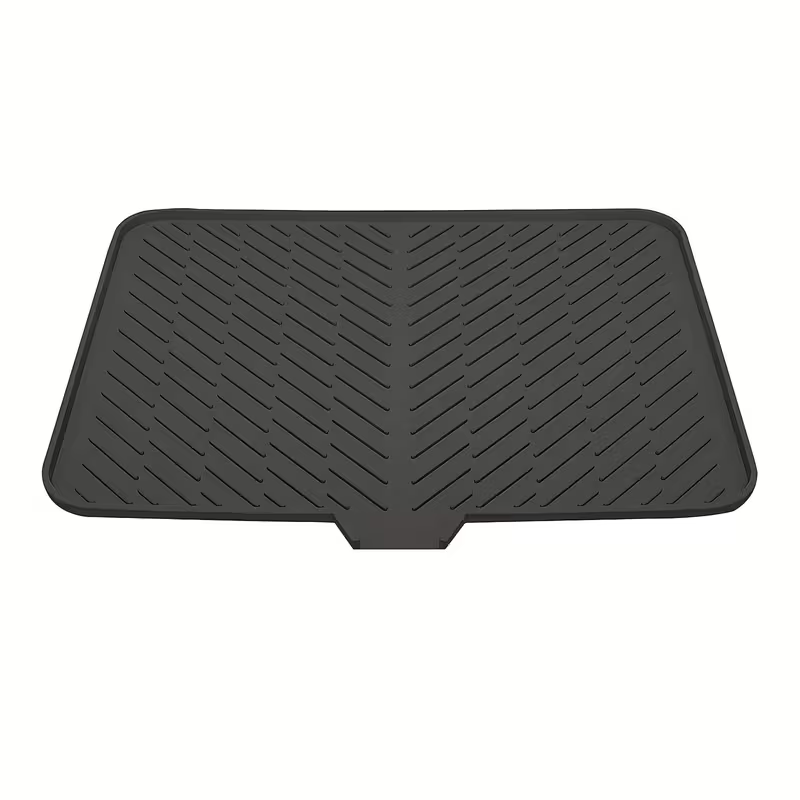 Värme- & Ytskyddande Silikon Diskmatta med Snabbavrinning