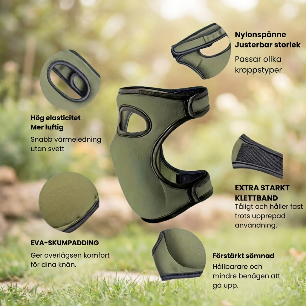KnäSkydd Pro™ - Knäskydd för Trädgård – Extra Komfort & Stöd (2-Pack)