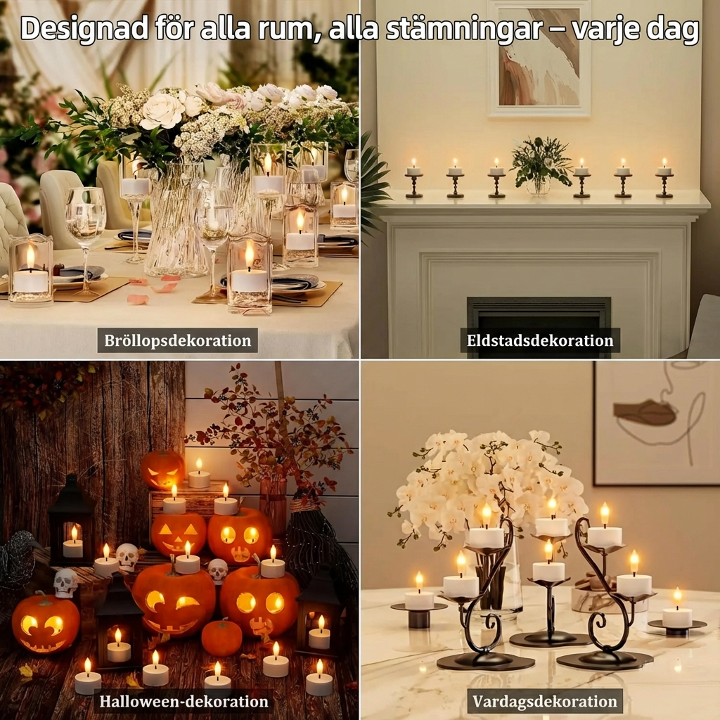 Uppladdningsbara Värmeljus – Skapa mys utan oro för brandrisk