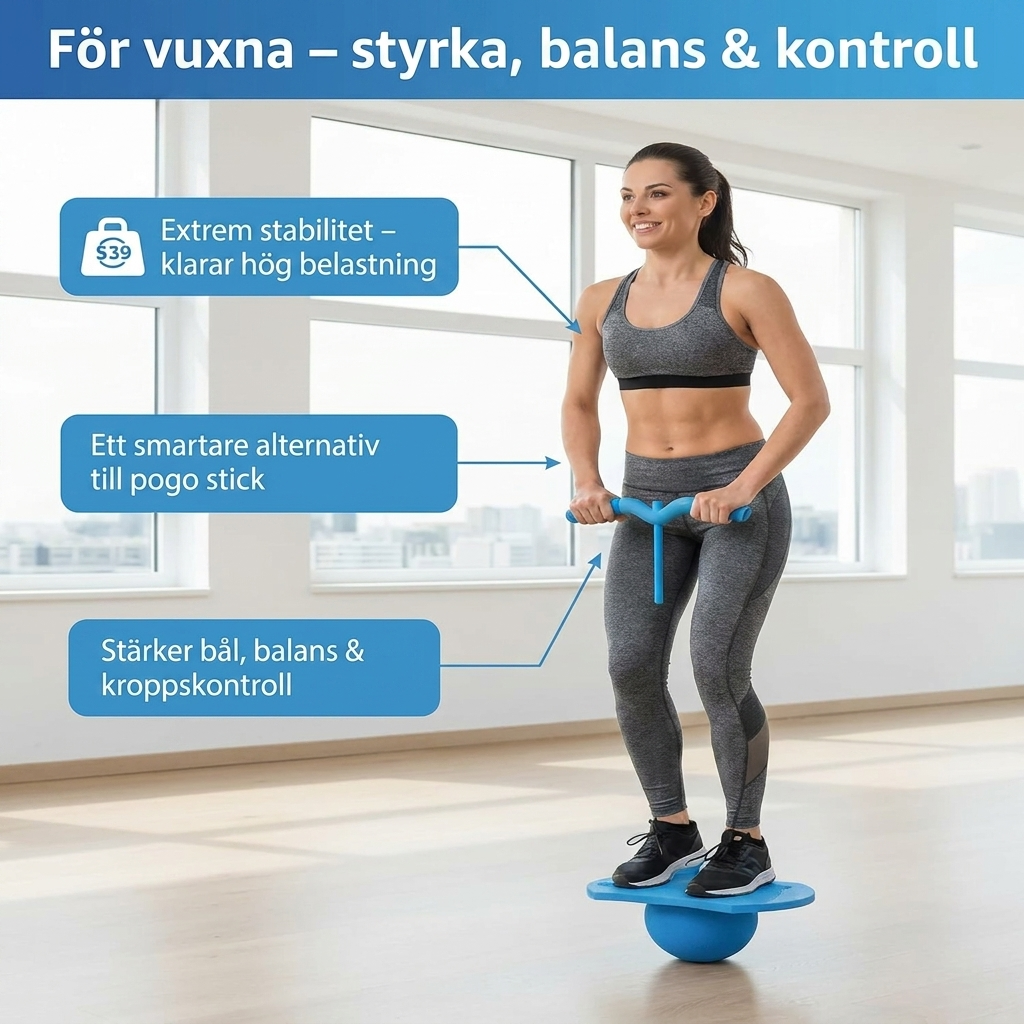 SpinBuddy™ – Upplev barndomen igen, tillsammans med ditt barn Snurra, studsa, skratta – lek som aldrig tar slut.