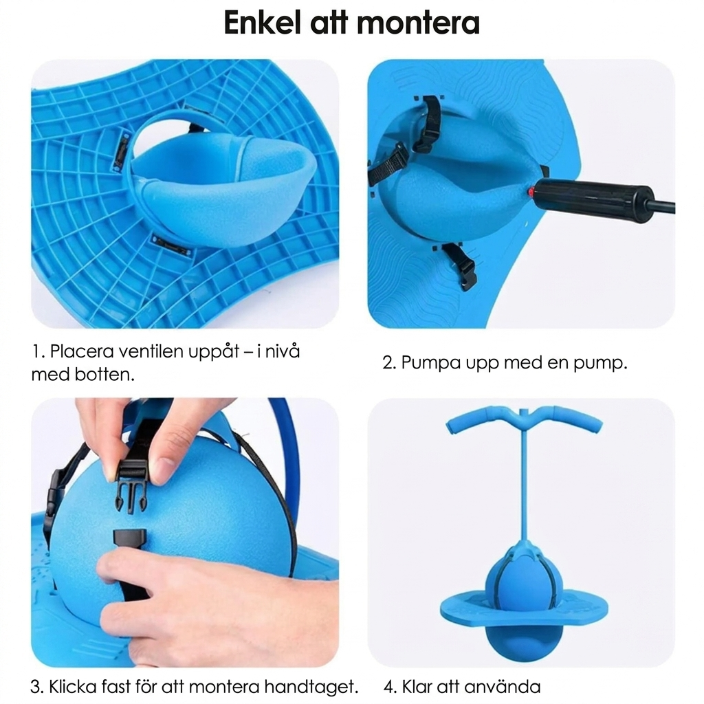 SpinBuddy™ – Upplev barndomen igen, tillsammans med ditt barn Snurra, studsa, skratta – lek som aldrig tar slut.