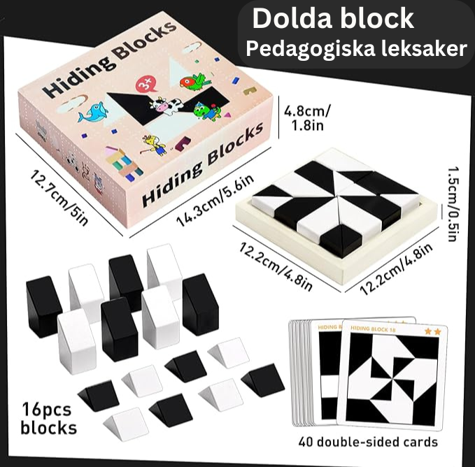 Dolda Byggblock! Utveckla Fantasi och Problemlösning