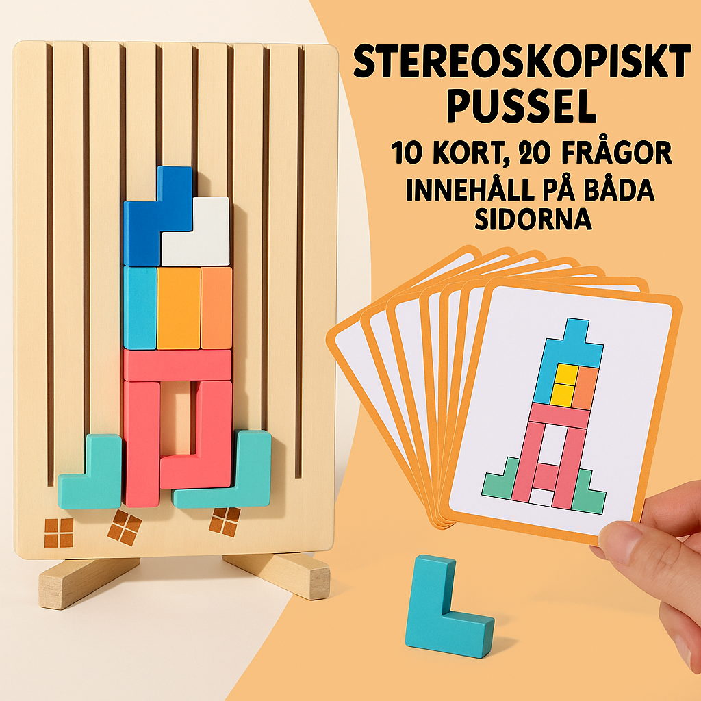 Montessori Hjärnblock™  Smart lek som stärker hjärnan varje dag