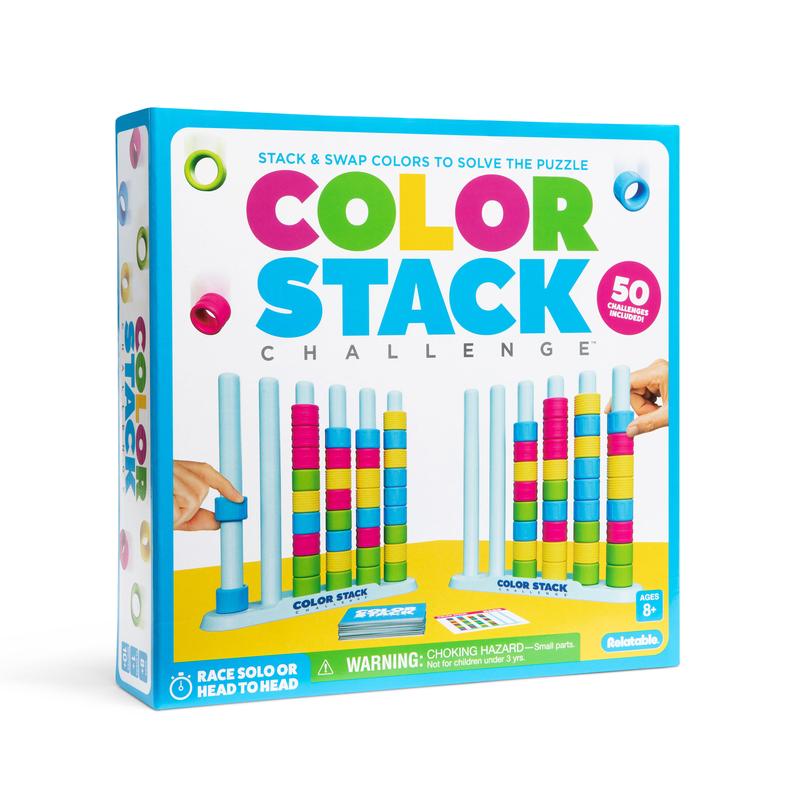 FärgDuellen™ Det snabba familjespelet för 2 spelare – oväntat beroendeframkallande.