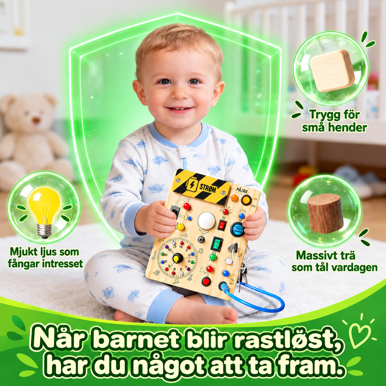Geni™ – Superaktivitetsbräda för små upptäckare