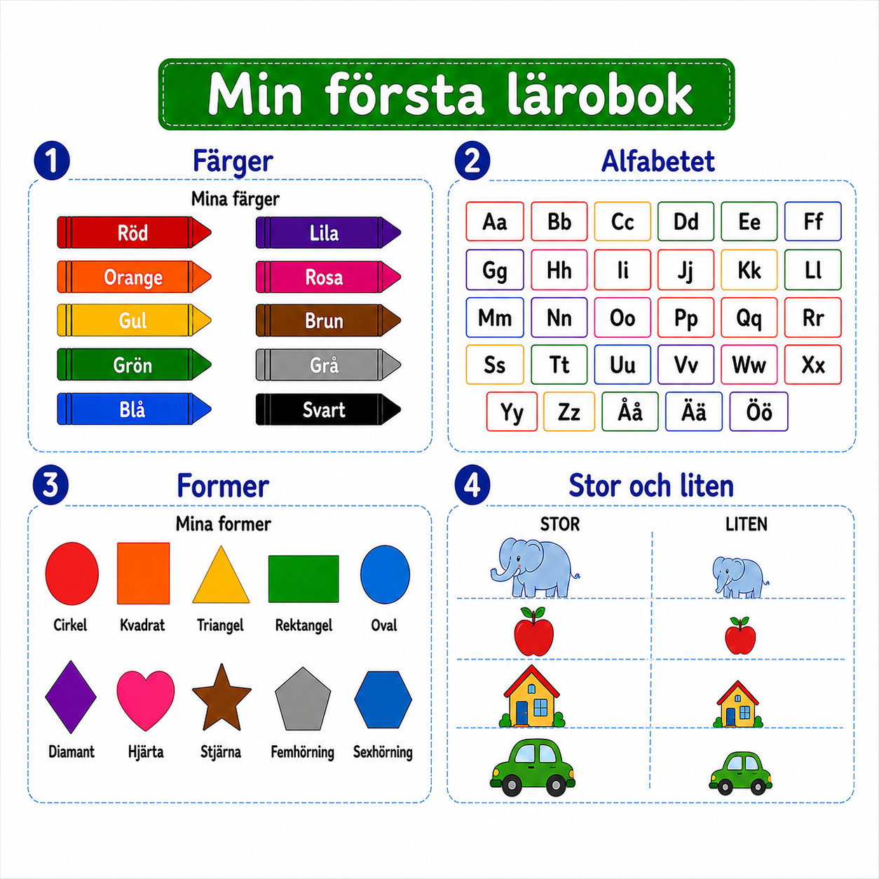 Min Upptäckarbok™ – 30 roliga och utvecklande aktiviteter | Nyhet i Sverige