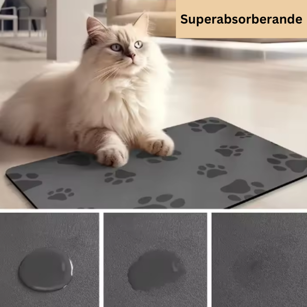 Snabbtorkande Absorberande Husdjursmatta | Inga Fläckar, Inget Kladd!