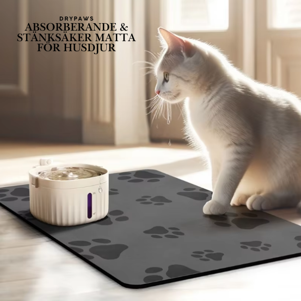 Snabbtorkande Absorberande Husdjursmatta | Inga Fläckar, Inget Kladd!