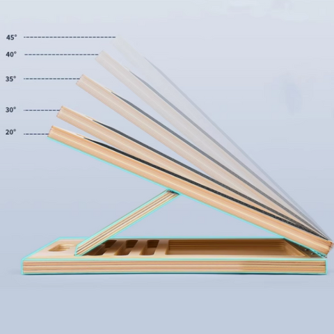 Justerbar Träslantbräda för Stretching och Smärtlindring