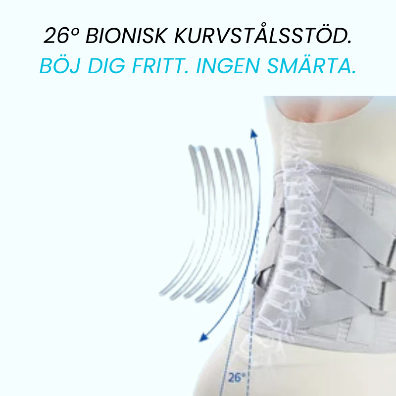 LändryggStöd™ – För dig med värk i nedre rygg och höft