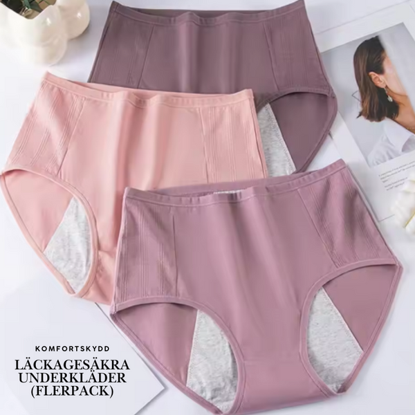 Läckagesäkra högmidjade butt-lifted mens trosor