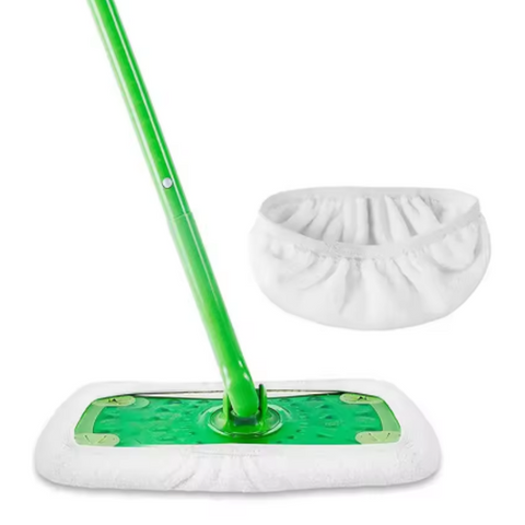 Återanvändbara mikrofibermoppdukar – kompatibla med Swiffer