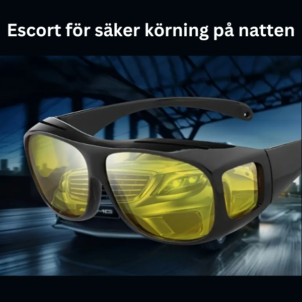 Nattvision Glasögon för Säkert Nattkörning & Utomhussporter