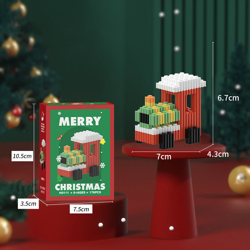 Bygg julens mysigaste stund hemma 🎄 12 små figurer du bygger – blir juldekorationer för hela familjen.