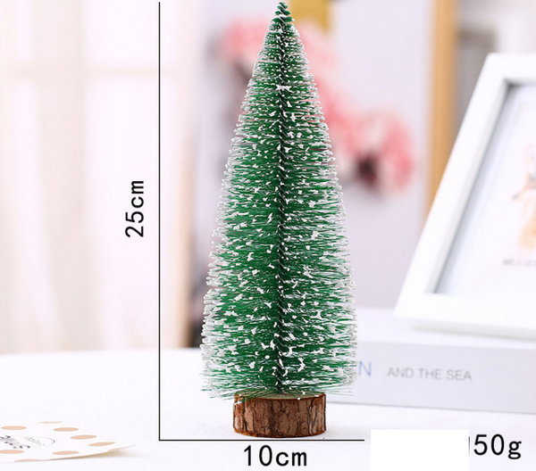 Snöklädd Julgran Set med LED-belysning – Perfekt Julpynt för Hemmet!