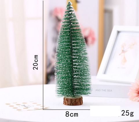 Snöklädd Julgran Set med LED-belysning – Perfekt Julpynt för Hemmet!