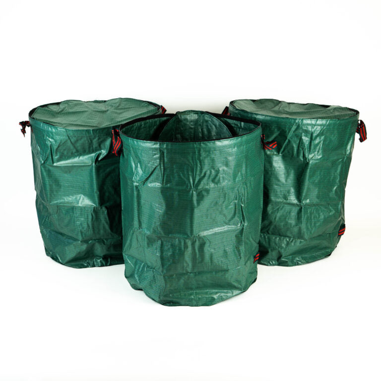 ScandiBag™ – 2 St Extra Stor Trädgårdssäck med lock (270L)