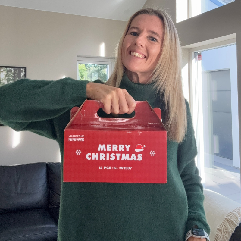 Bygg julens magi med Juleverkstan™ – 12 julfigurer + dolda byggblock (värde 339 kr)