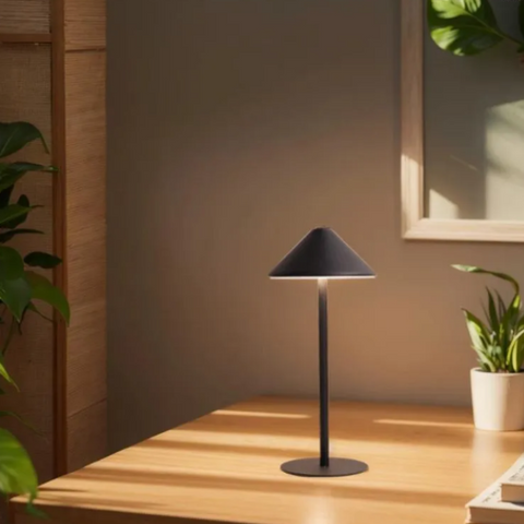 Sladdlös, Dimbar & Uppladdningsbar LED Skrivbordslampa med Ögonskydd