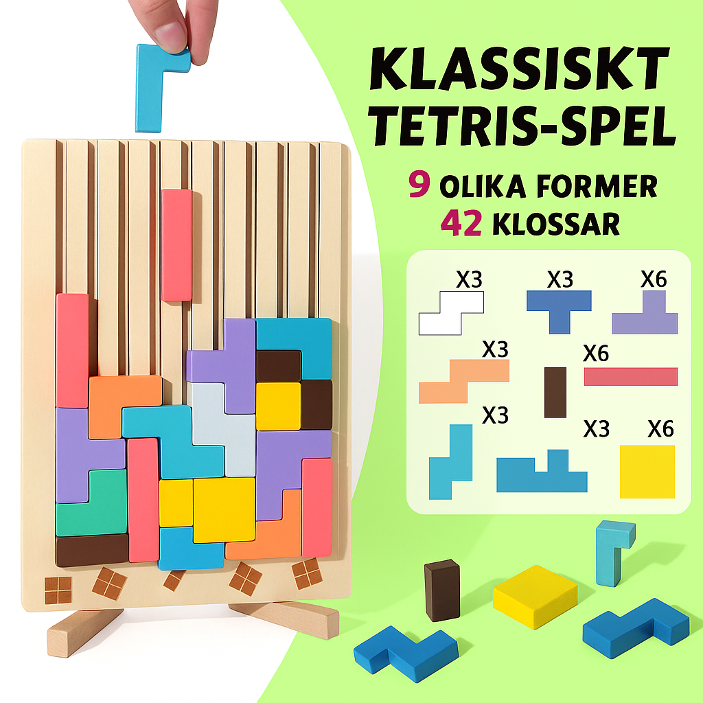 Montessori Hjärnblock™  Smart lek som stärker hjärnan varje dag