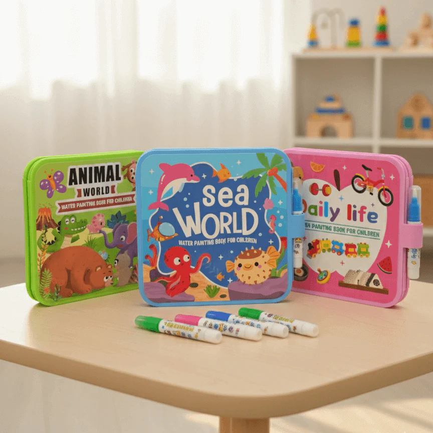 AquaArt™ – Måla med vatten, om och om igen!