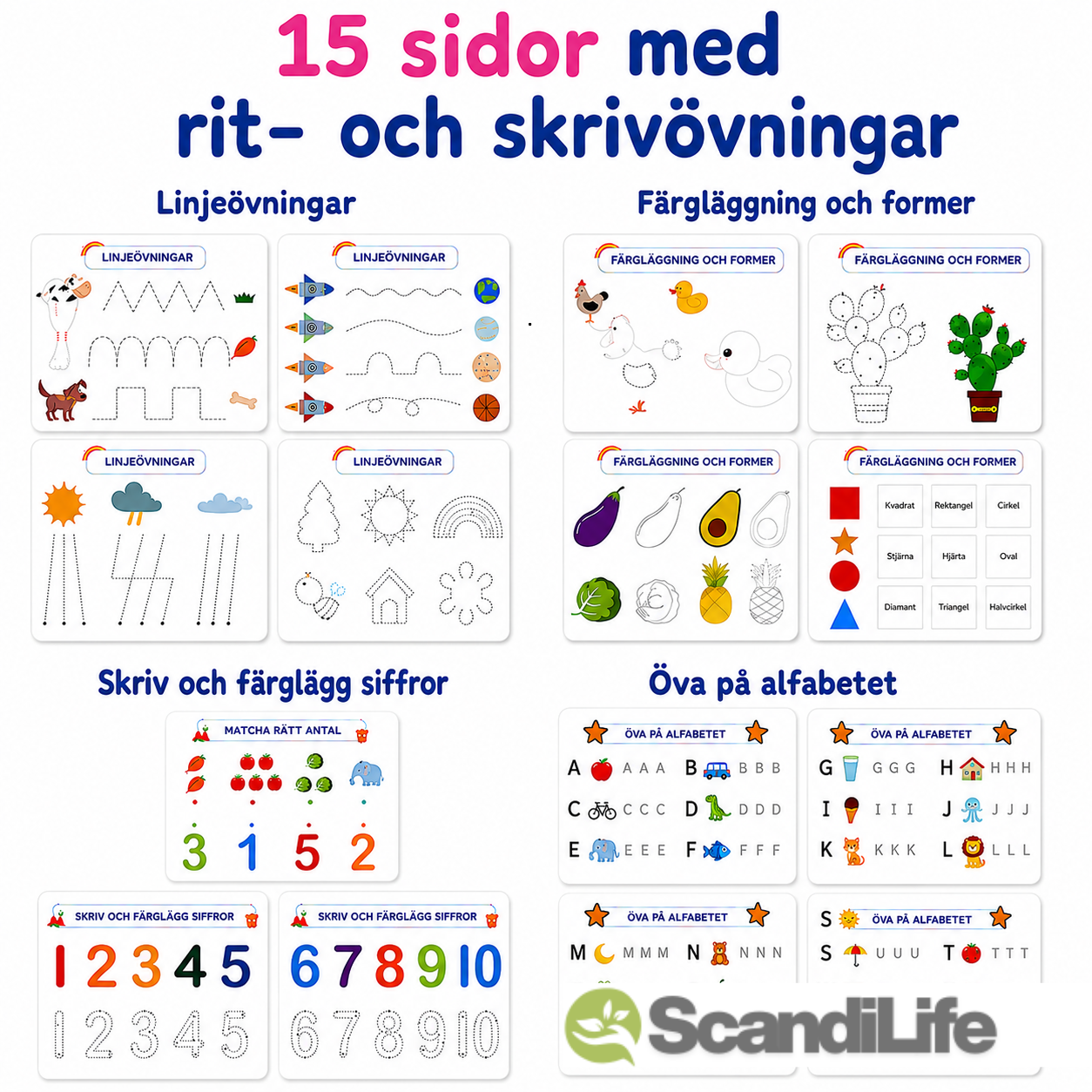Min Upptäckarbok™ – 30 roliga och utvecklande aktiviteter | Nyhet i Sverige
