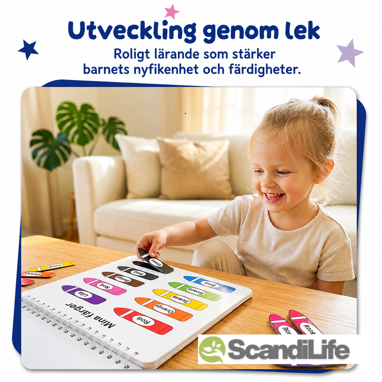 Min Upptäckarbok™ – 30 roliga och utvecklande aktiviteter | Nyhet i Sverige